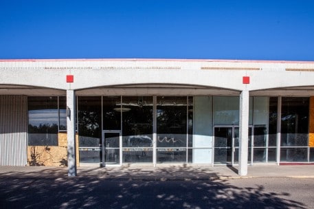 Exterior View of K-Mart in Mid Town Fort Collins Being Prepared for Demolition